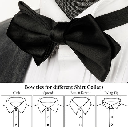 Adjustable Bow Tie Mens Adult Bowtie Wedding Accessories Party Bowtie Classic Adult Multicolor Adjust Neck Fashion Bow Tie