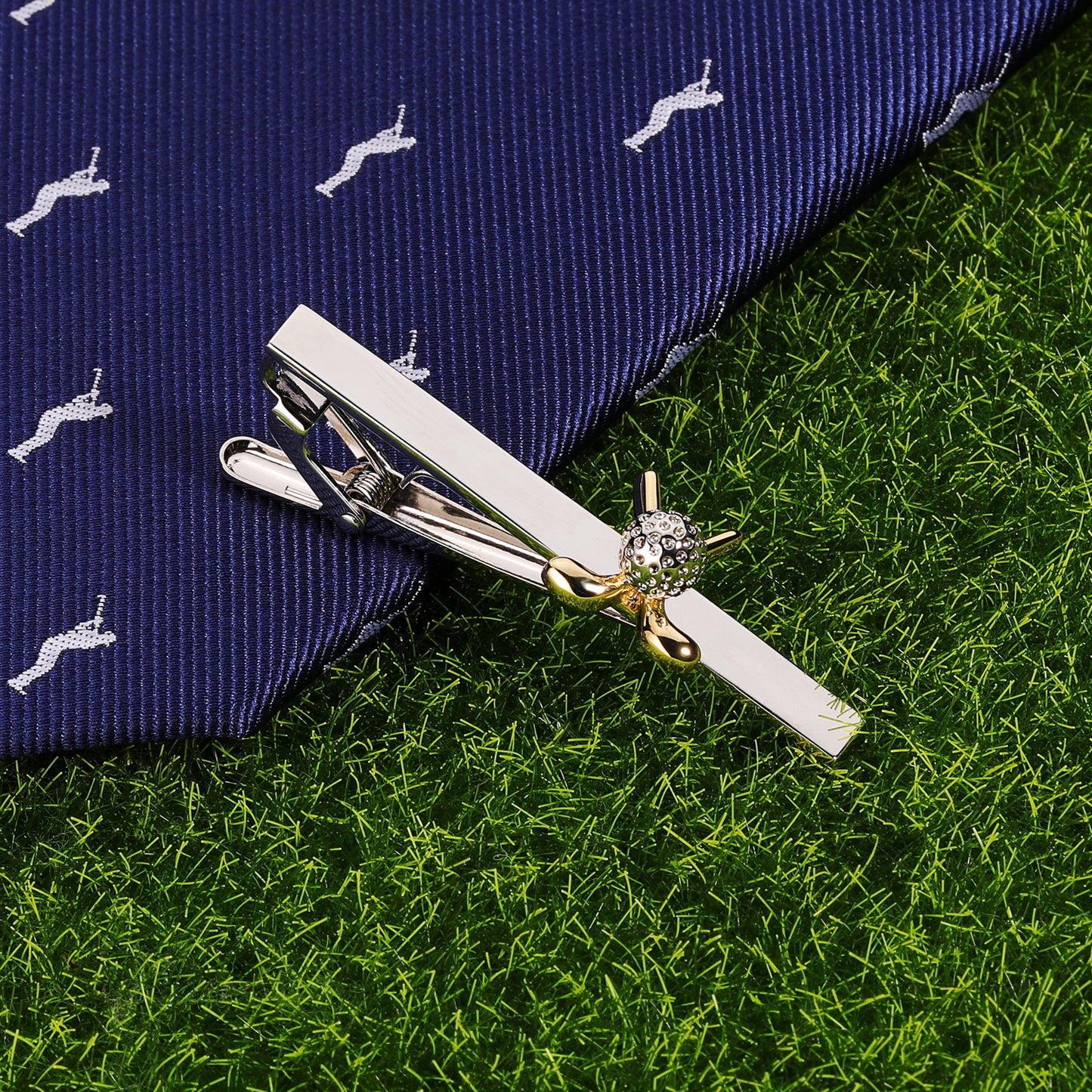 HAWSON 2.2 Inch Golf Themed Tie Clips