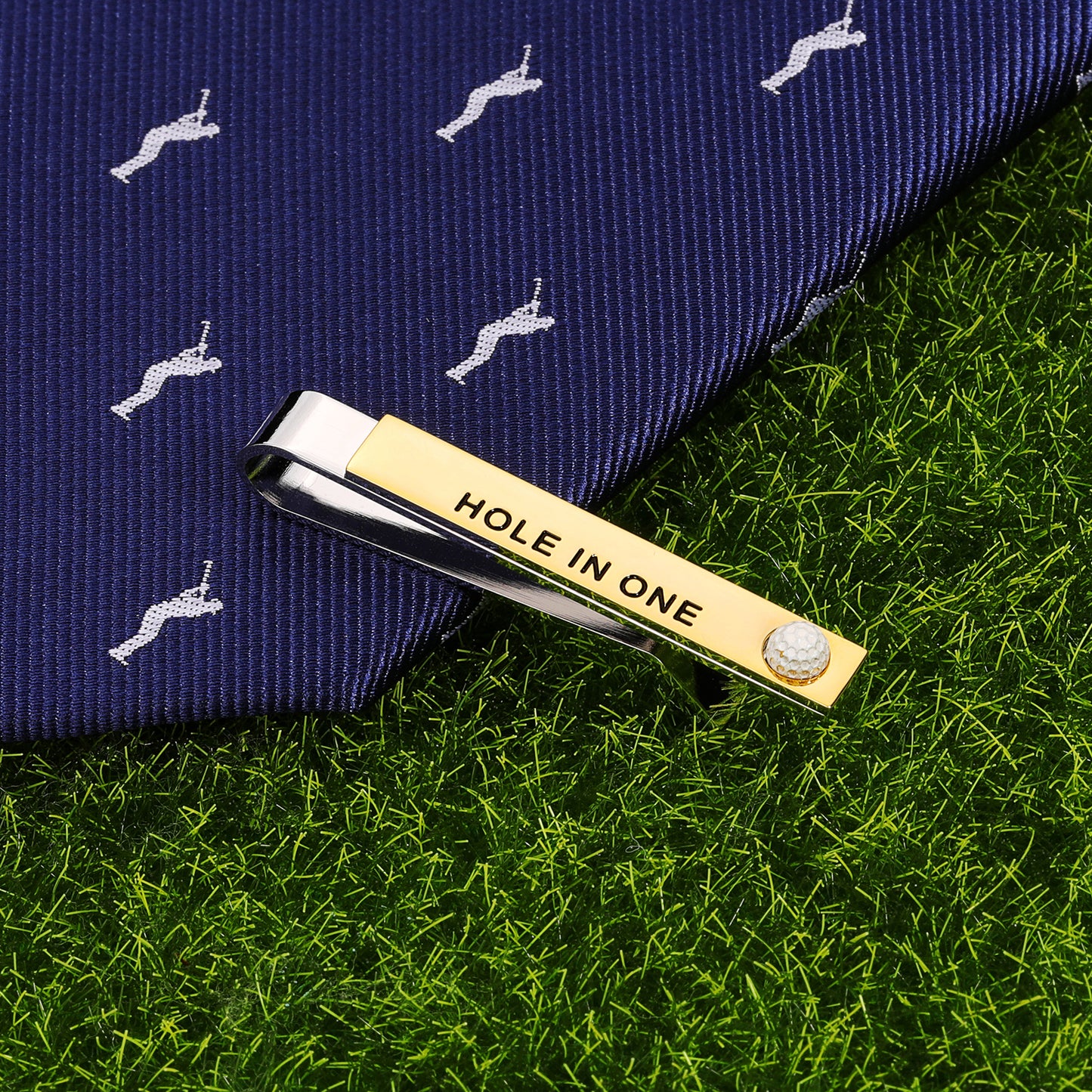 2 inch Golf Tie Clip for men