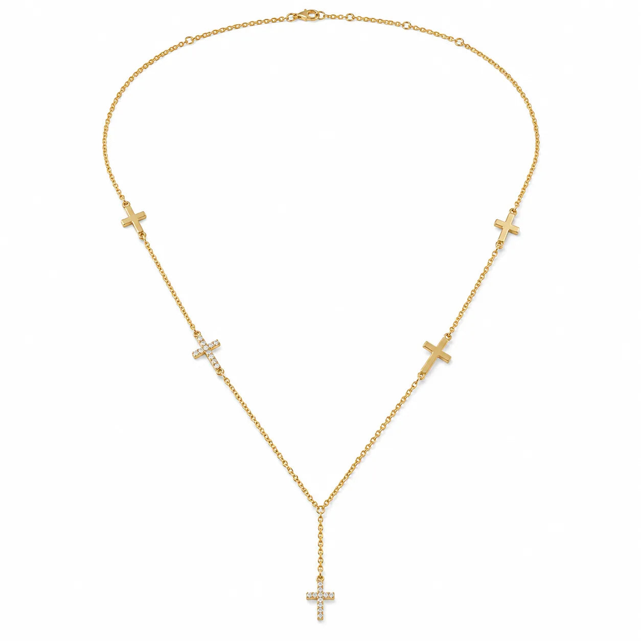Wholesale Crystal Cross Necklaces | 9 Styles Mix & Match