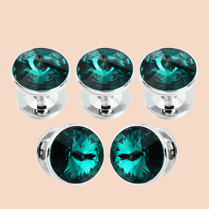 HAWSON Crystal Shirt Studs Set for Men