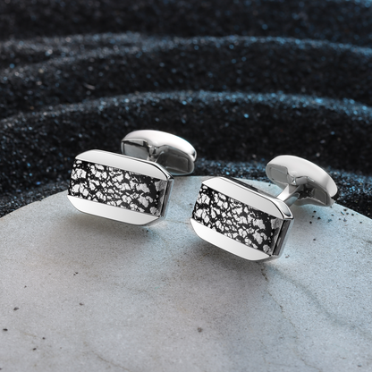 HAWSON Fancy Glazed Stone Cufflinks