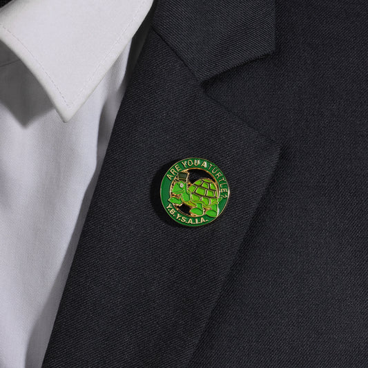 York Rite Turtle Lapel Pin | Freemason Masonic Enamel Brooch Gift