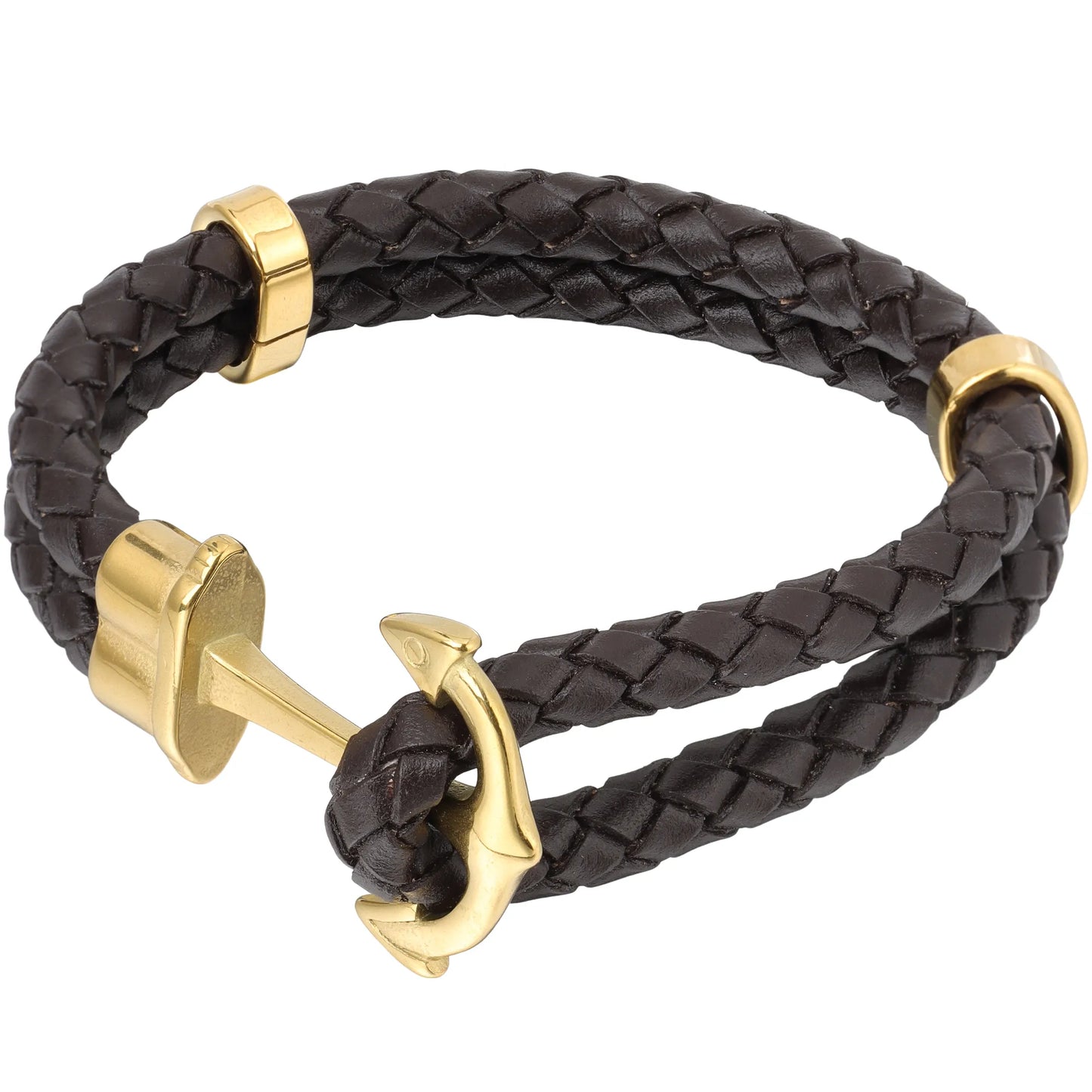 Braided Leather Bracelet Collection | 3 Nautical Styles
