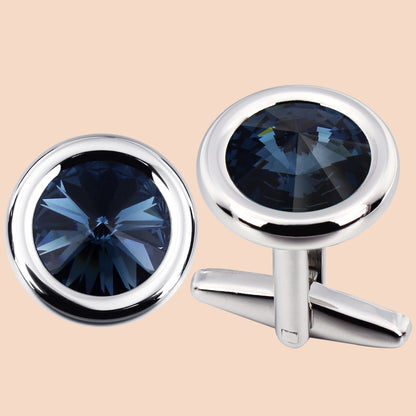 HAWSON Swarovski Crystal Cufflinks for Men