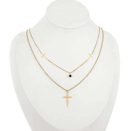 High-Quality Waterproof Necklace Set – Intricately Crafted Assorted Designs