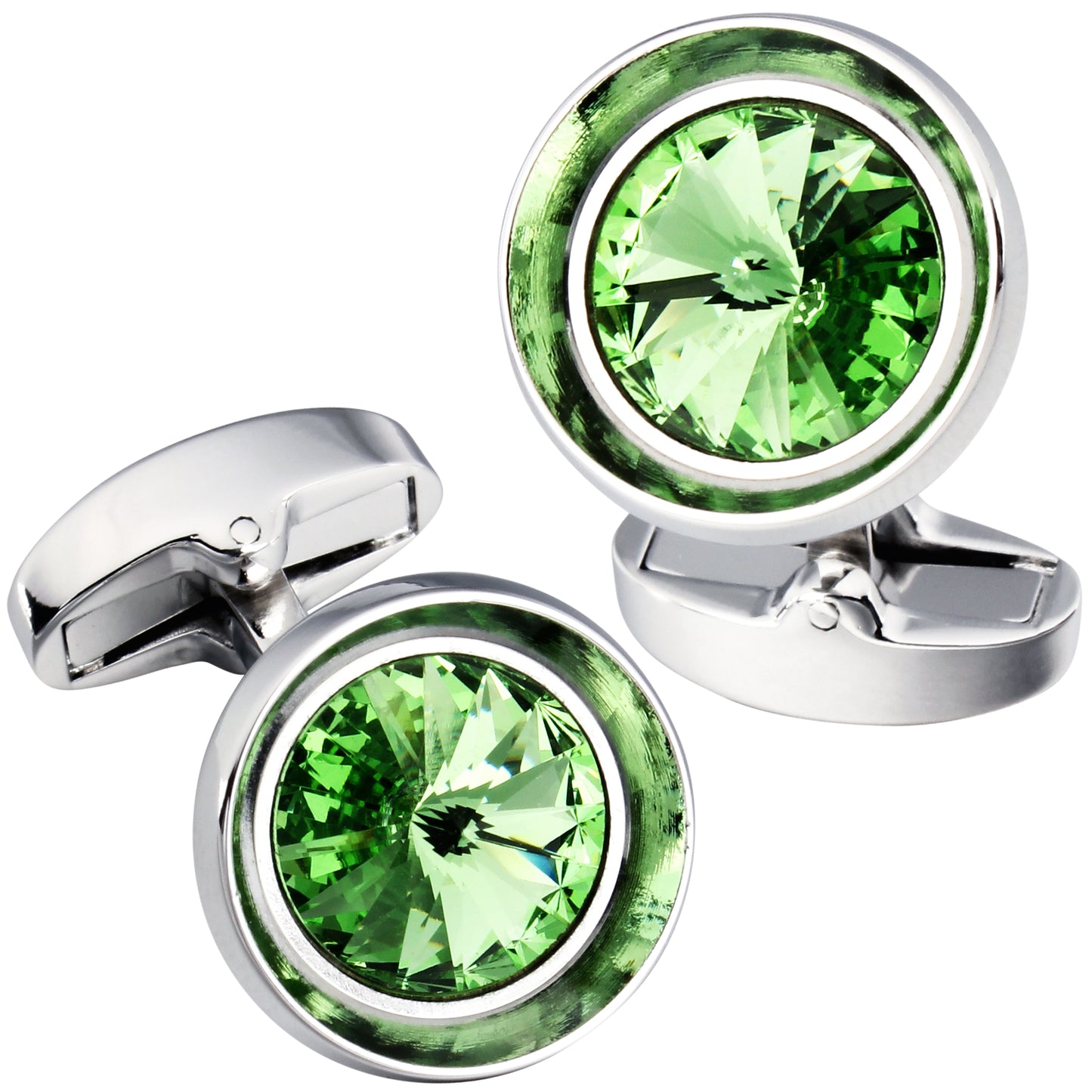 HAWSON Swarovski Crystal Cufflinks for Men