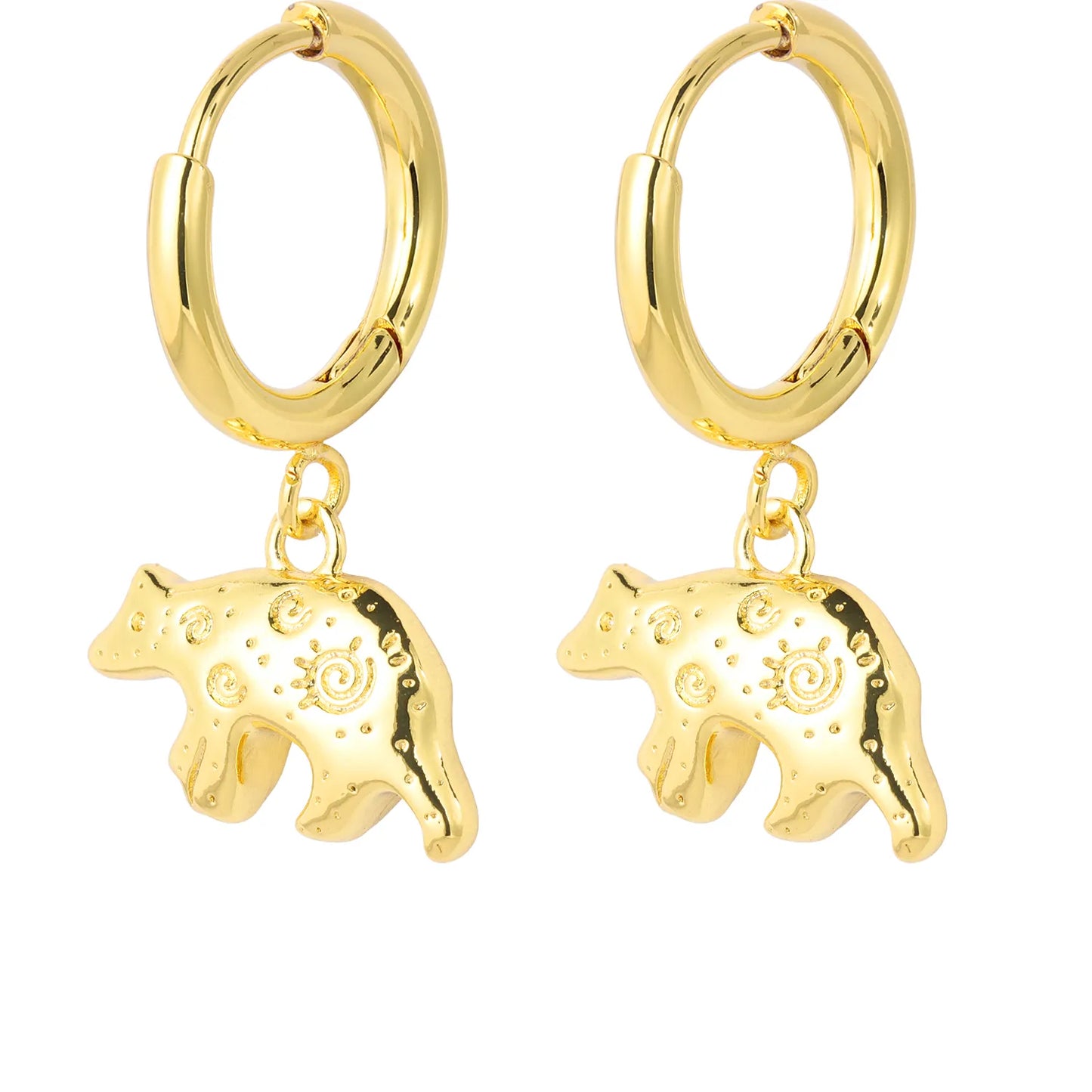 Wholesale Gold Charm Dangle Earrings | 31 Styles