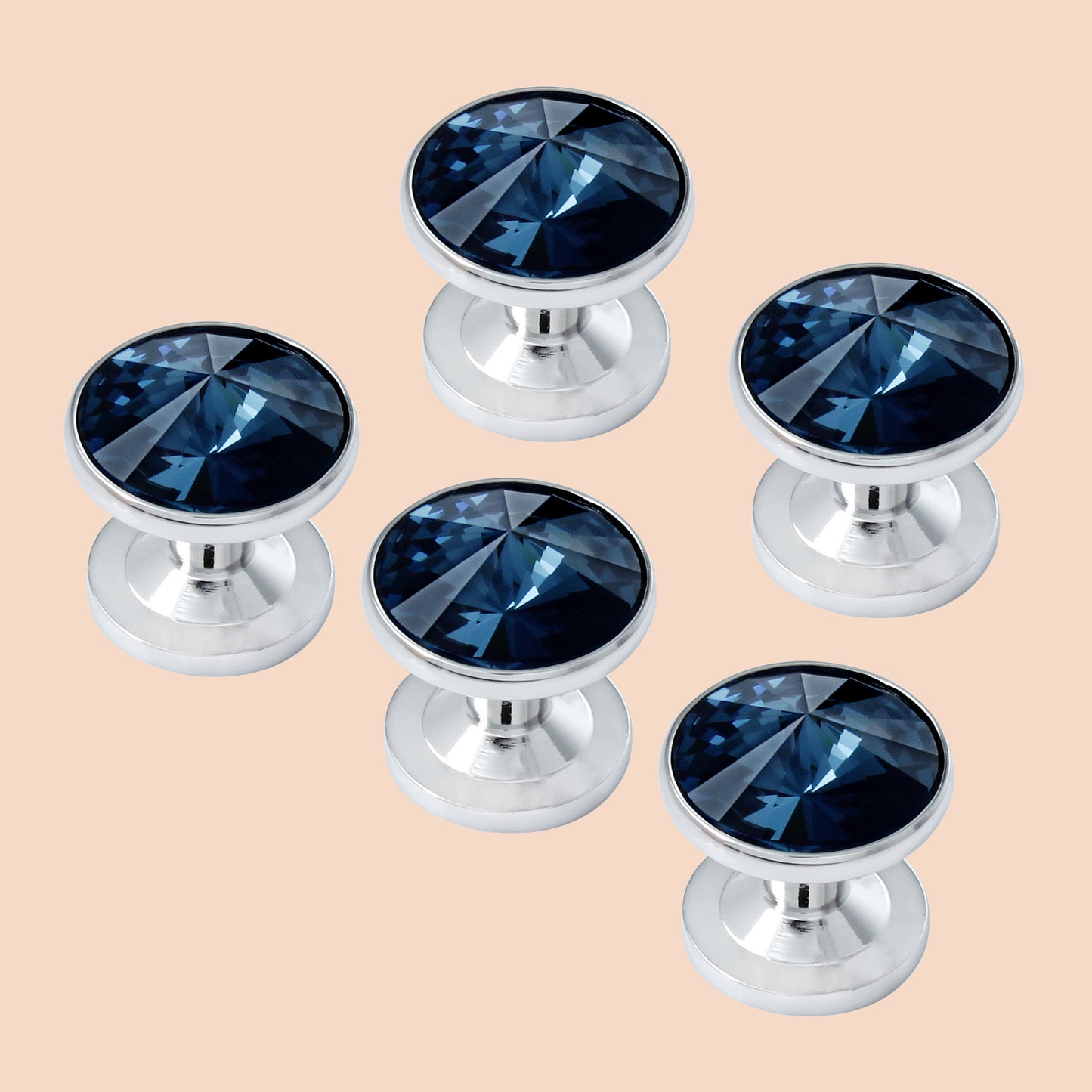 HAWSON Swarovski Shirt Studs Set for Men