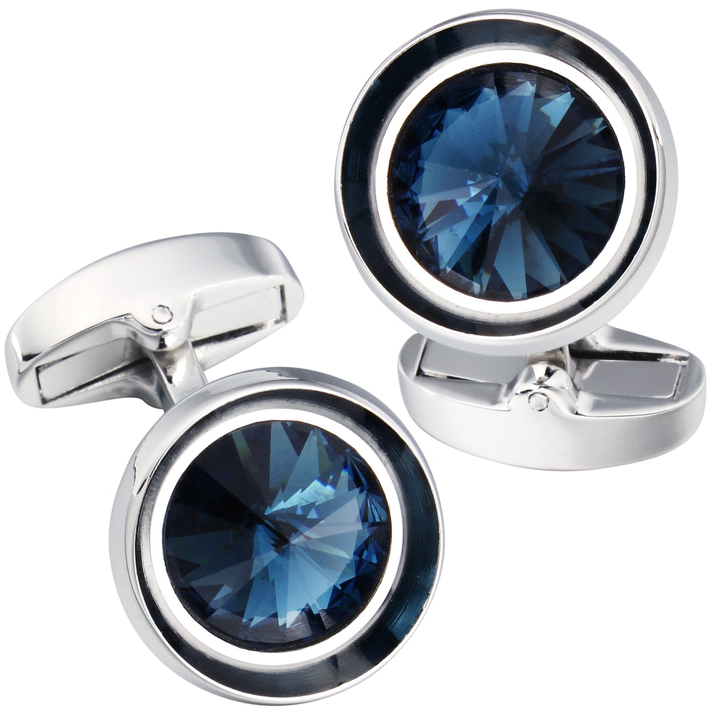 HAWSON Swarovski Crystal Cufflinks for Men