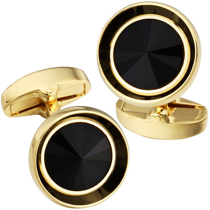 HAWSON Swarovski Crystal Cufflinks for Men