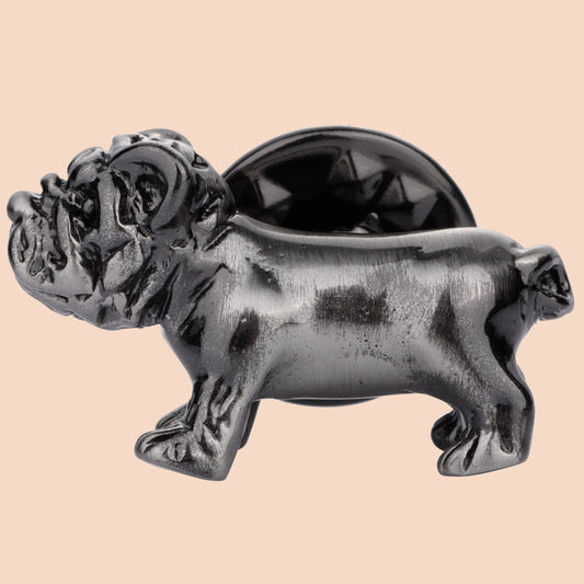 HAWSON Bulldog Brooch