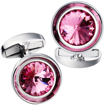 HAWSON Swarovski Crystal Cufflinks for Men