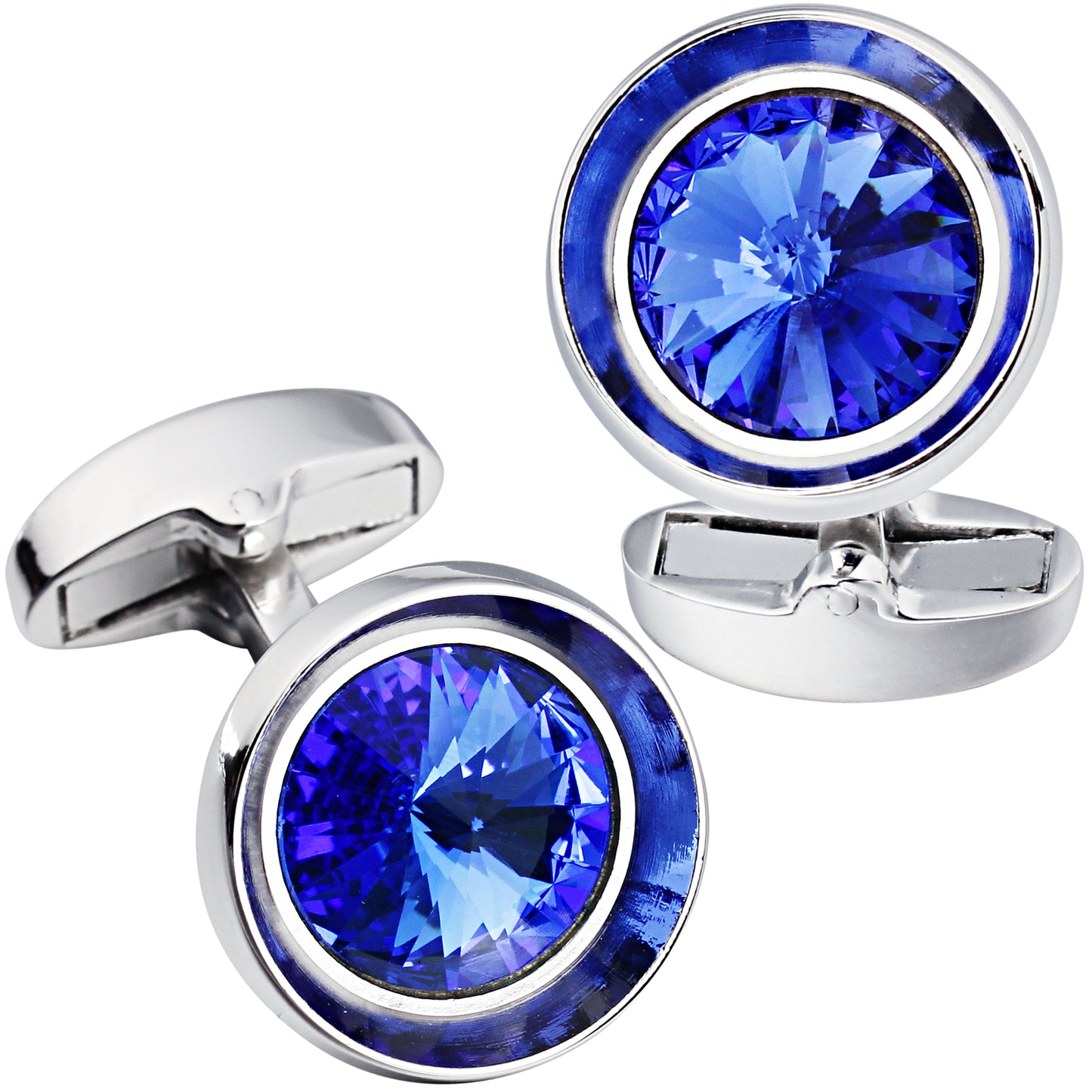 HAWSON Swarovski Crystal Cufflinks for Men