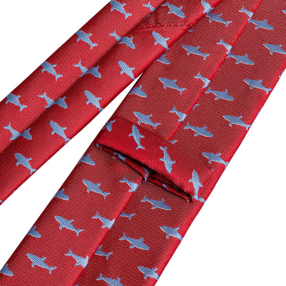 Shark Tie for Men Women 7.5cm