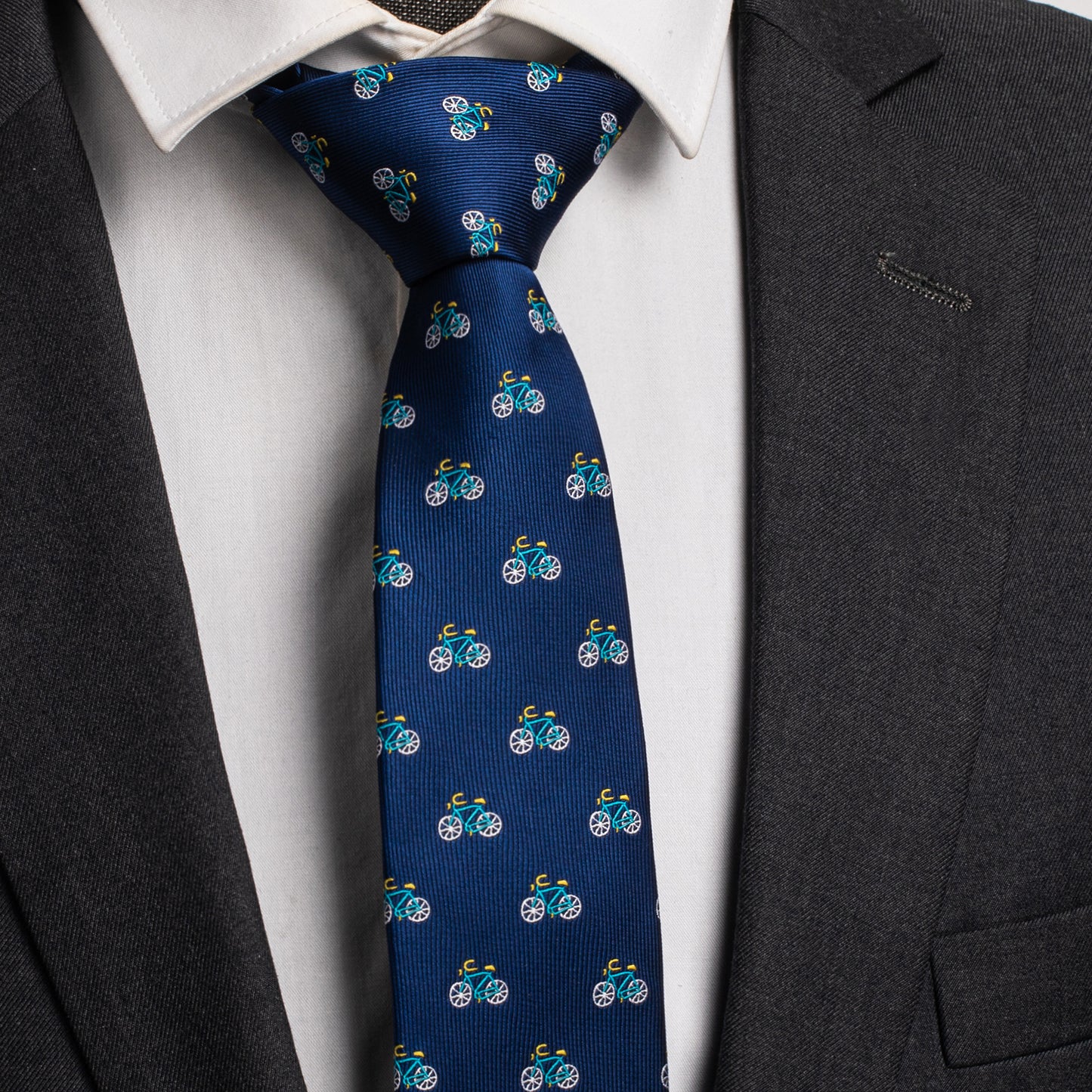 Bicycle Jacquard Tie