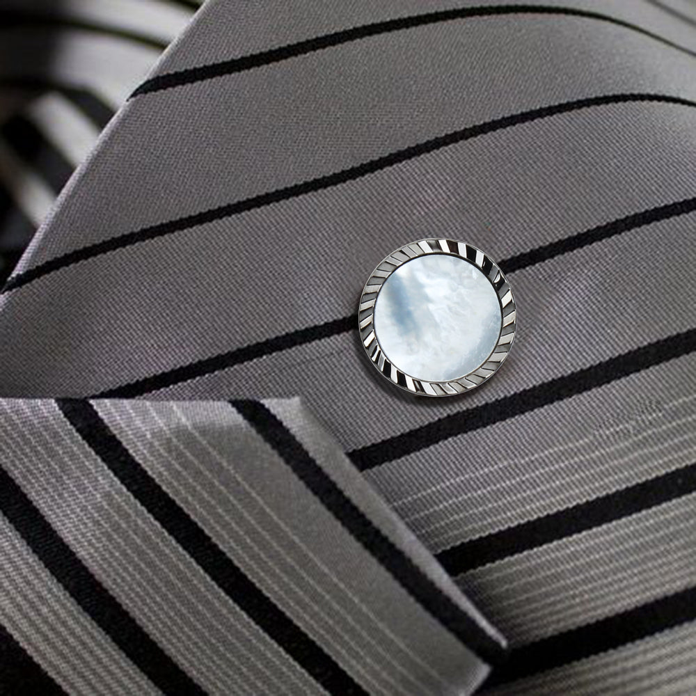 HAWSON Mother of Pearl Tie Tack