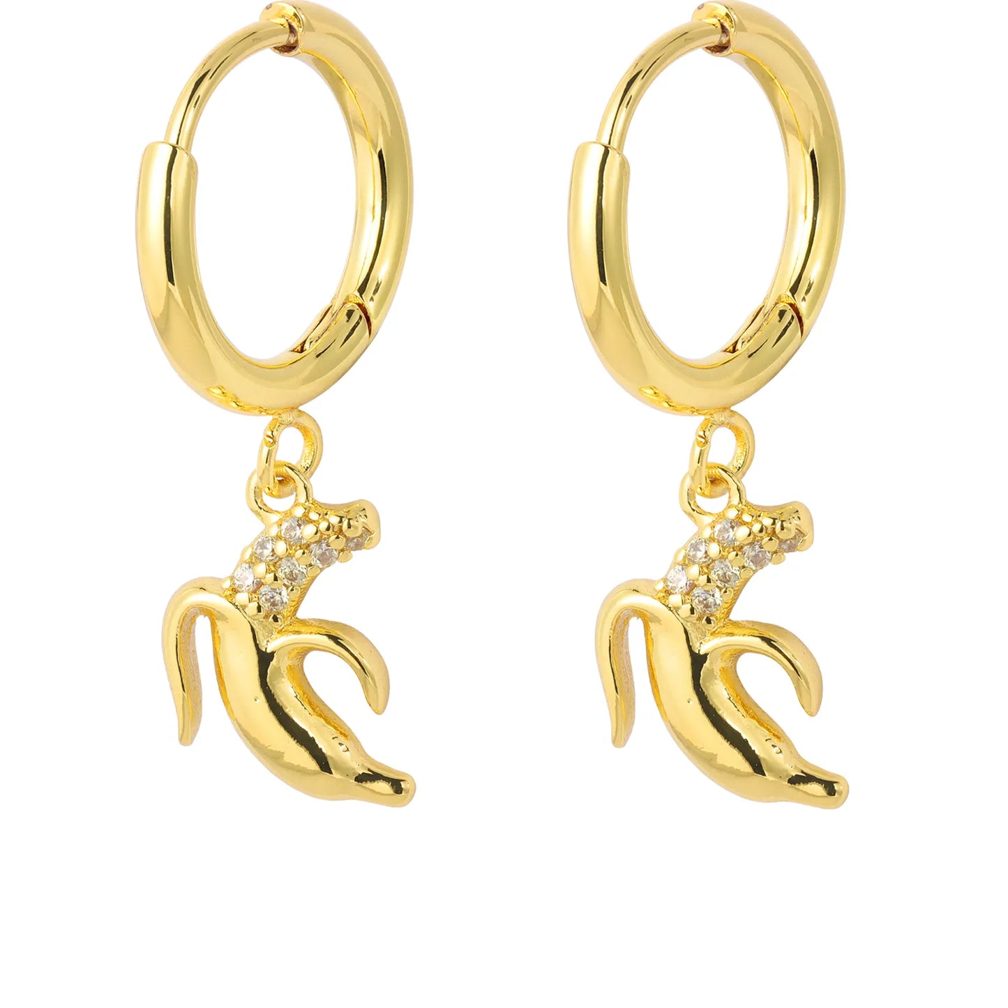Wholesale Gold Charm Dangle Earrings | 31 Styles
