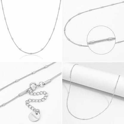 10Pcs Classic Snake Chain Necklace | 5 Lengths