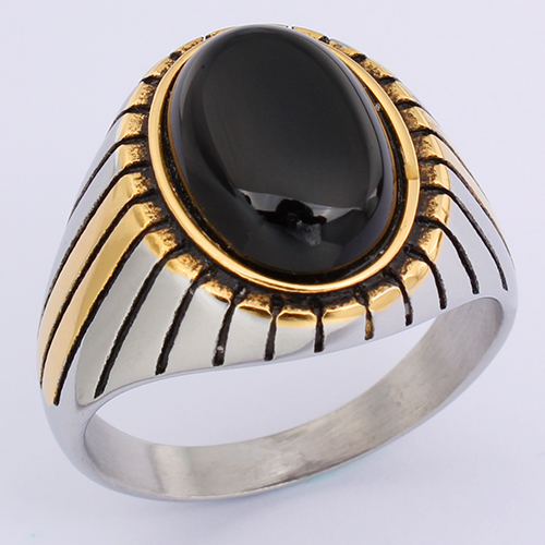 Classic Gemstone Inlay Rings – Elegant Colorful Stone Designs