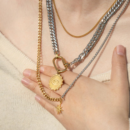 Detachable Layered Necklace Set | Multi-Strand