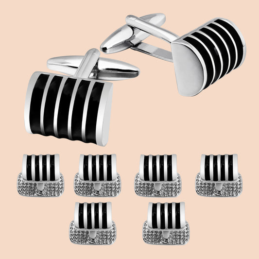 HAWSON Cufflinks and Studs Set for Men