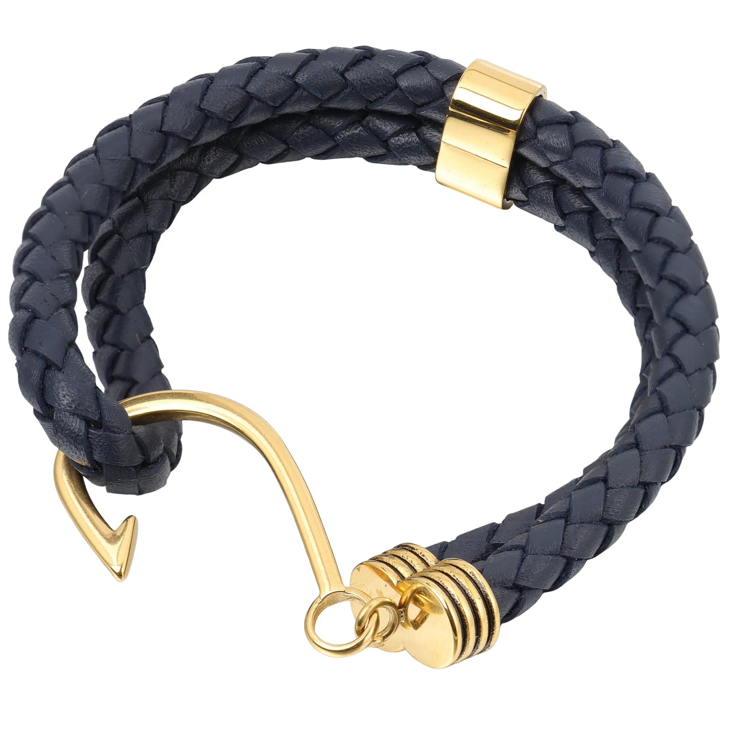 Braided Leather Bracelet Collection | 3 Nautical Styles