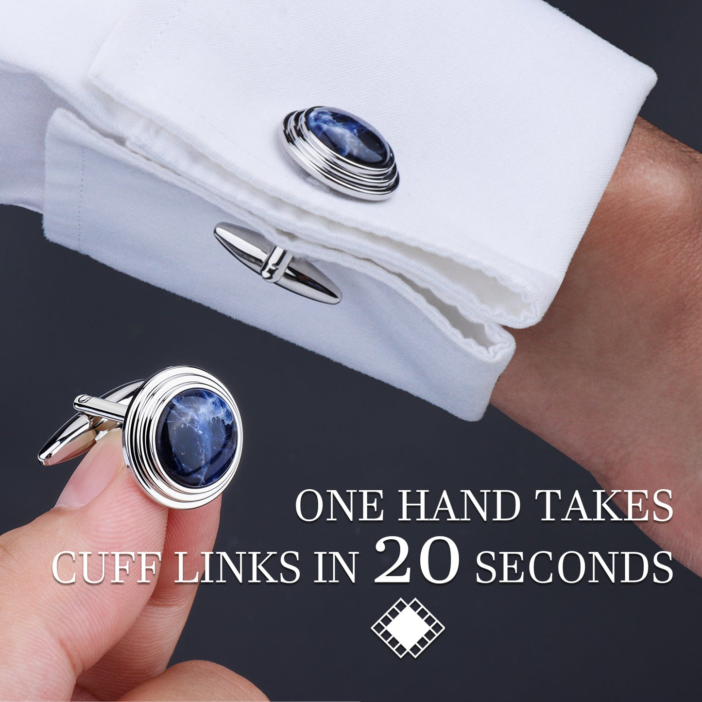 HAWSON Cufflinks and Stud Sets for Men