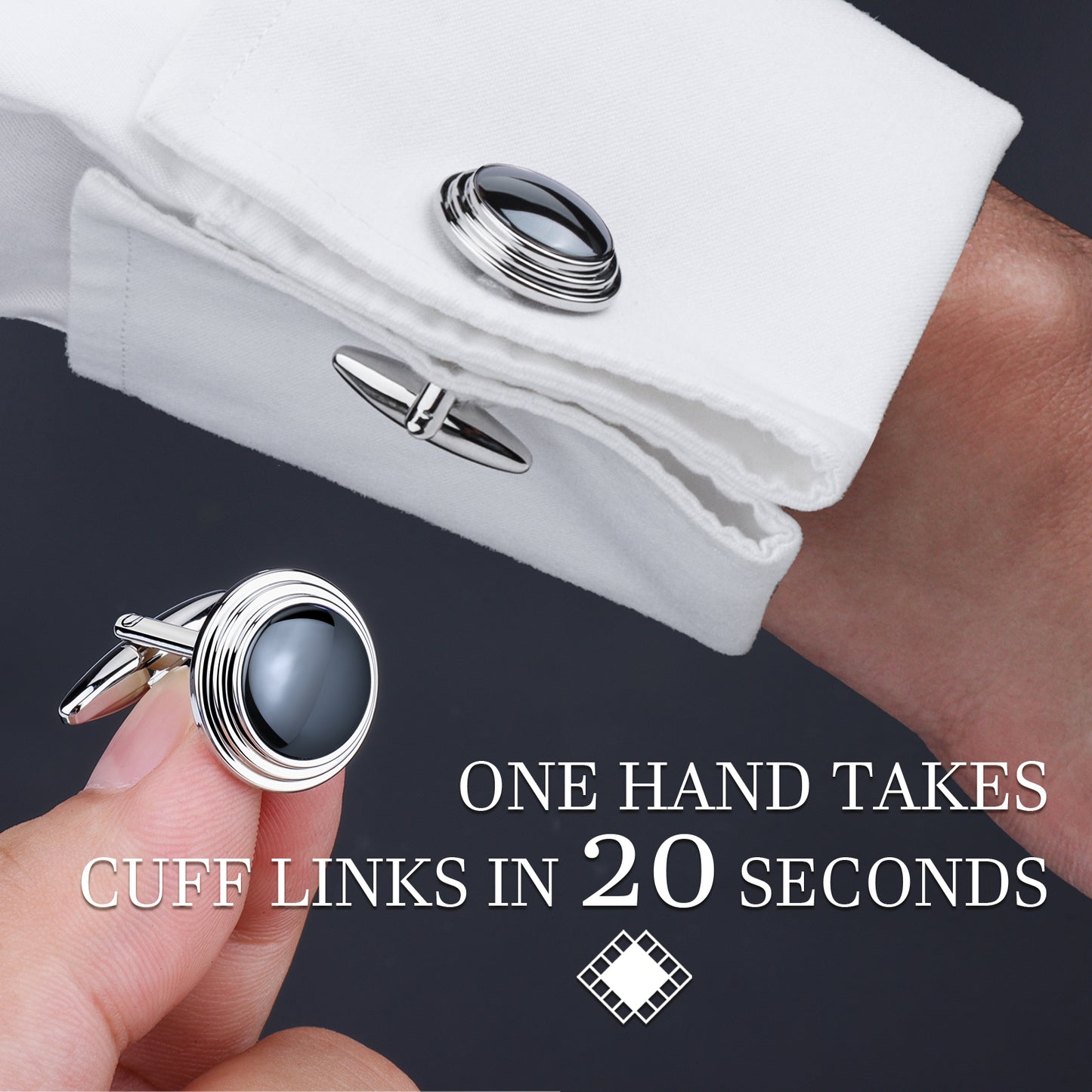 HAWSON Cufflinks and Stud Sets for Men