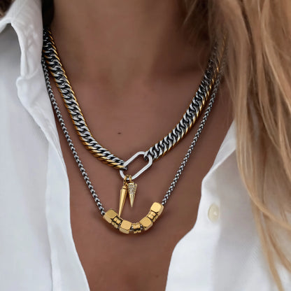 Detachable Layered Necklace Set | Multi-Strand