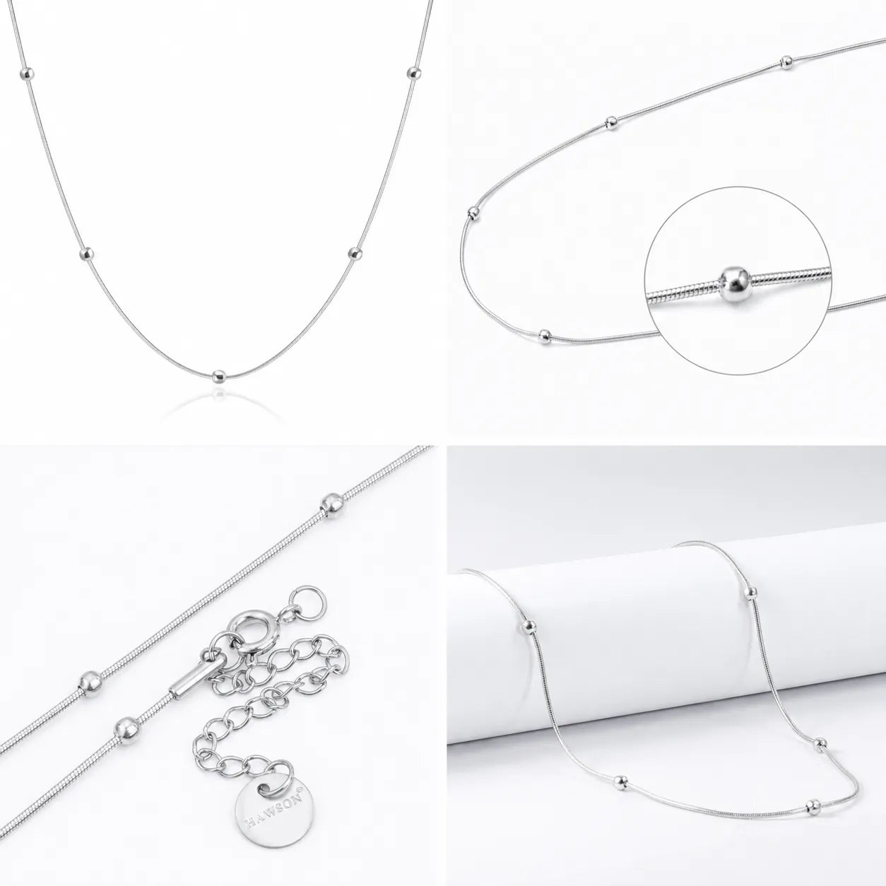 Wholesale Beaded Snake Chain Necklace | Mix & Match Lengths
