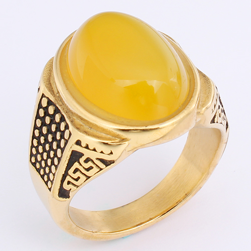 Classic Gemstone Inlay Rings – Elegant Colorful Stone Designs