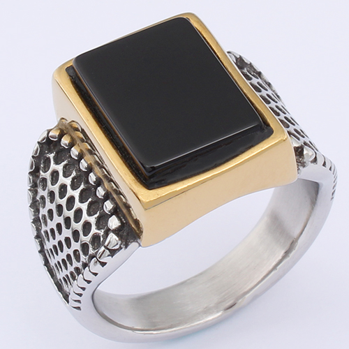 Classic Gemstone Inlay Rings – Elegant Colorful Stone Designs