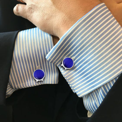 HAWSON Button Cover Cufflinks for Men