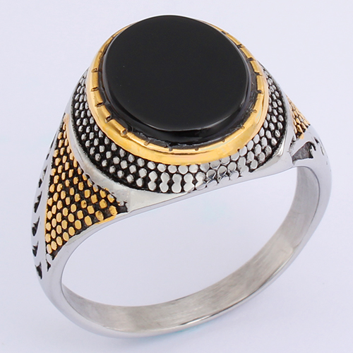 Classic Gemstone Inlay Rings – Elegant Colorful Stone Designs