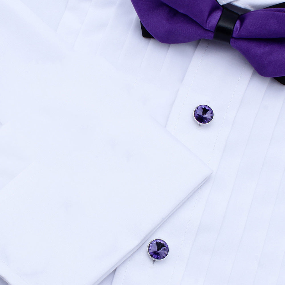 HAWSON Swarovski Shirt Studs Set for Men