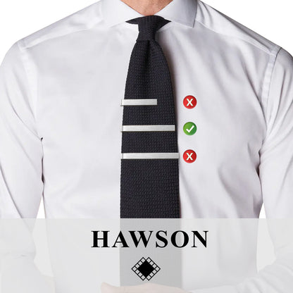 HAWSON 2.5 Inch Classical Tie Clip