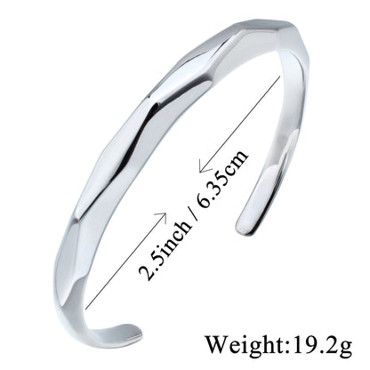 High-Quality Assorted Steel Cuff & Chain Bracelet | MOQ6