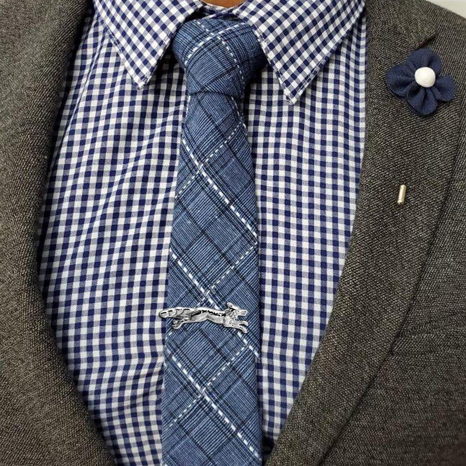 HAWSON 2 inch Novelty Fox Tie Clip for Men