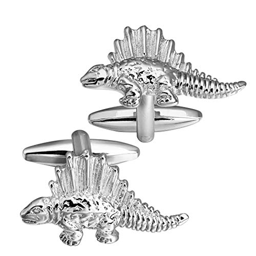 Stegosaurus Dinosaur Cufflinks For Men With Gift Box