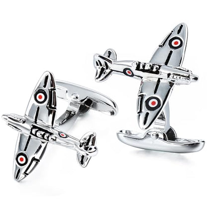 Airplane Cufflinks For Men