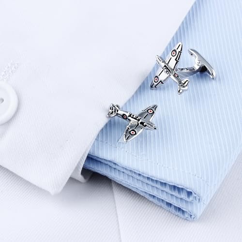 Airplane Cufflinks For Men