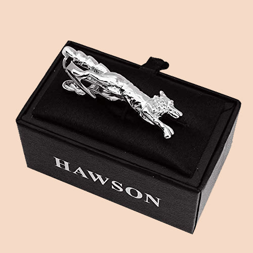 HAWSON 2 inch Novelty Fox Tie Clip for Men