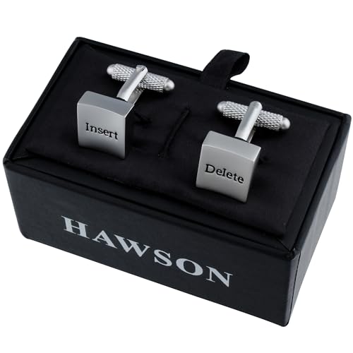 Insert and Delete Keys Cufflinks For Men With Gift Box