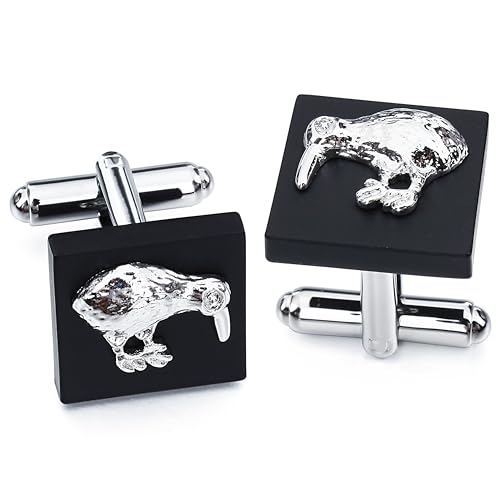 Kiwi Bird Cufflinks For Men With Gift Box