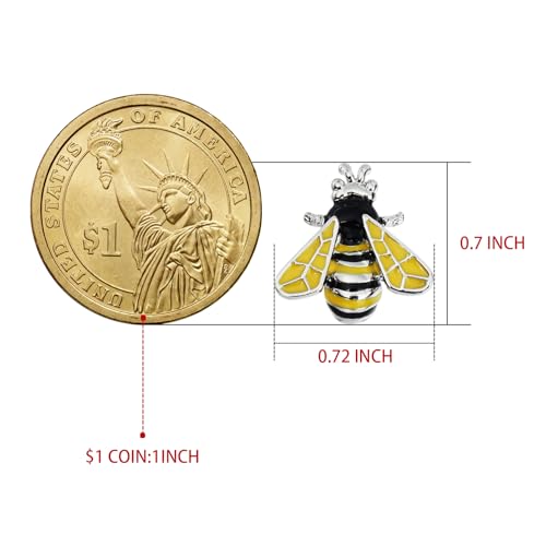 Bumblebee Cufflinks For Men With Gift Box