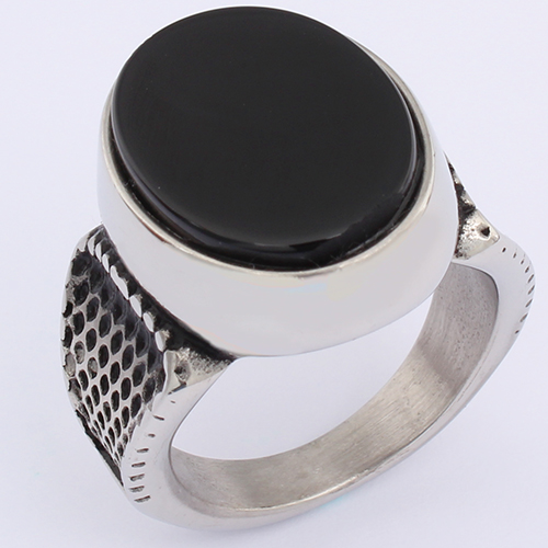 Classic Gemstone Inlay Rings – Elegant Colorful Stone Designs