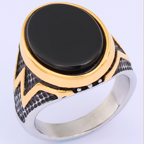 Classic Gemstone Inlay Rings – Elegant Colorful Stone Designs