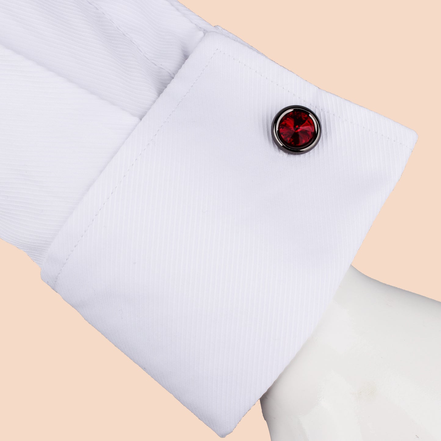 HAWSON Swarovski Crystal Cufflinks for Men