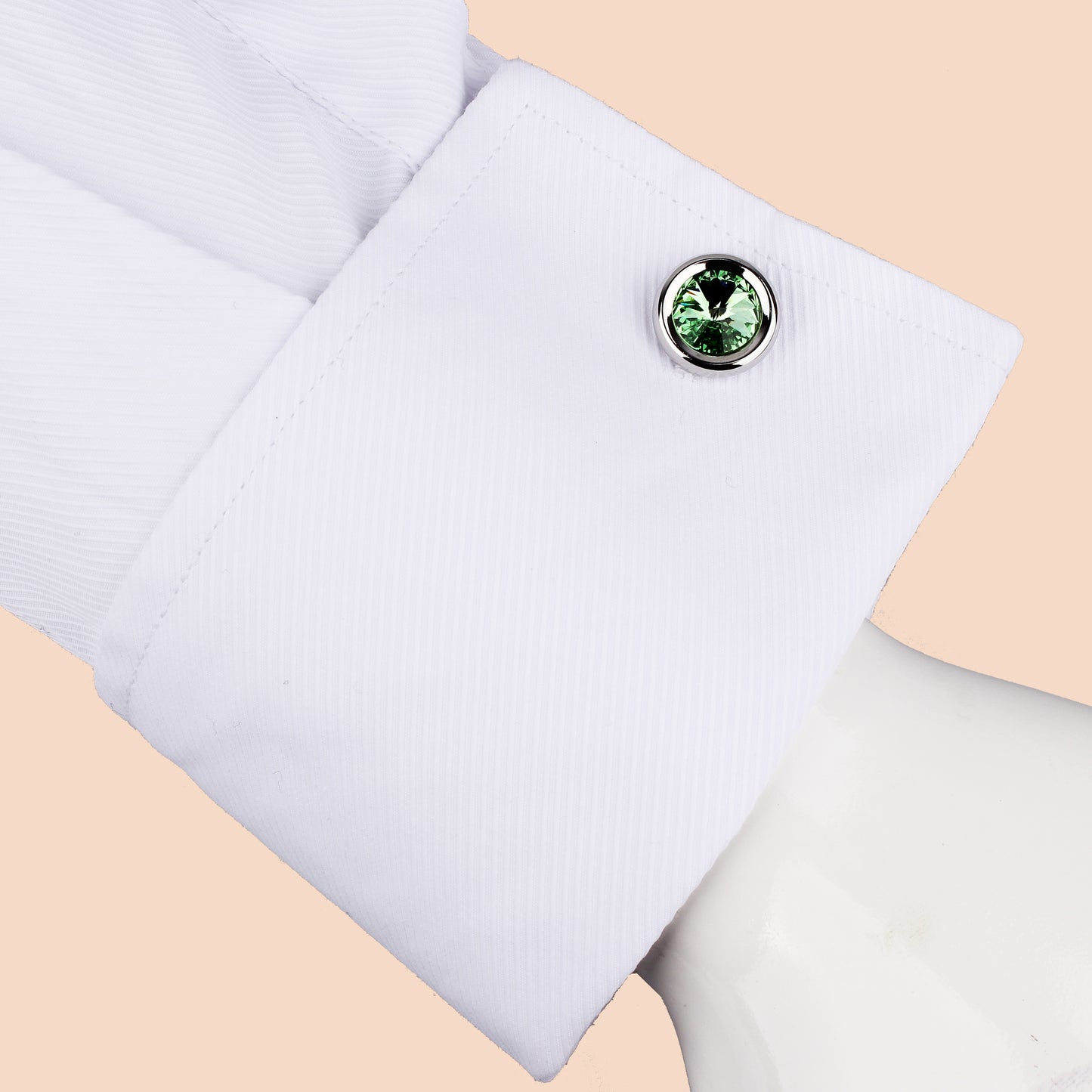 HAWSON Swarovski Crystal Cufflinks for Men